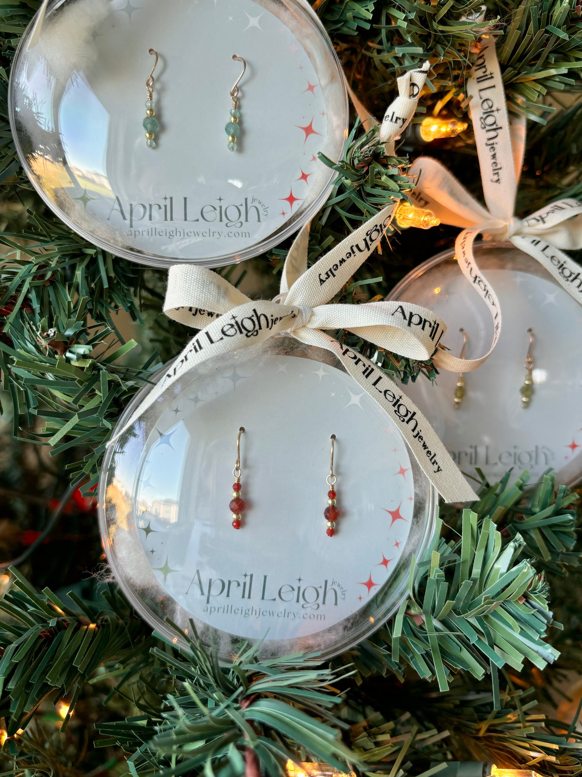 Stocking Stuffer Ornaments: Celeste Earrings