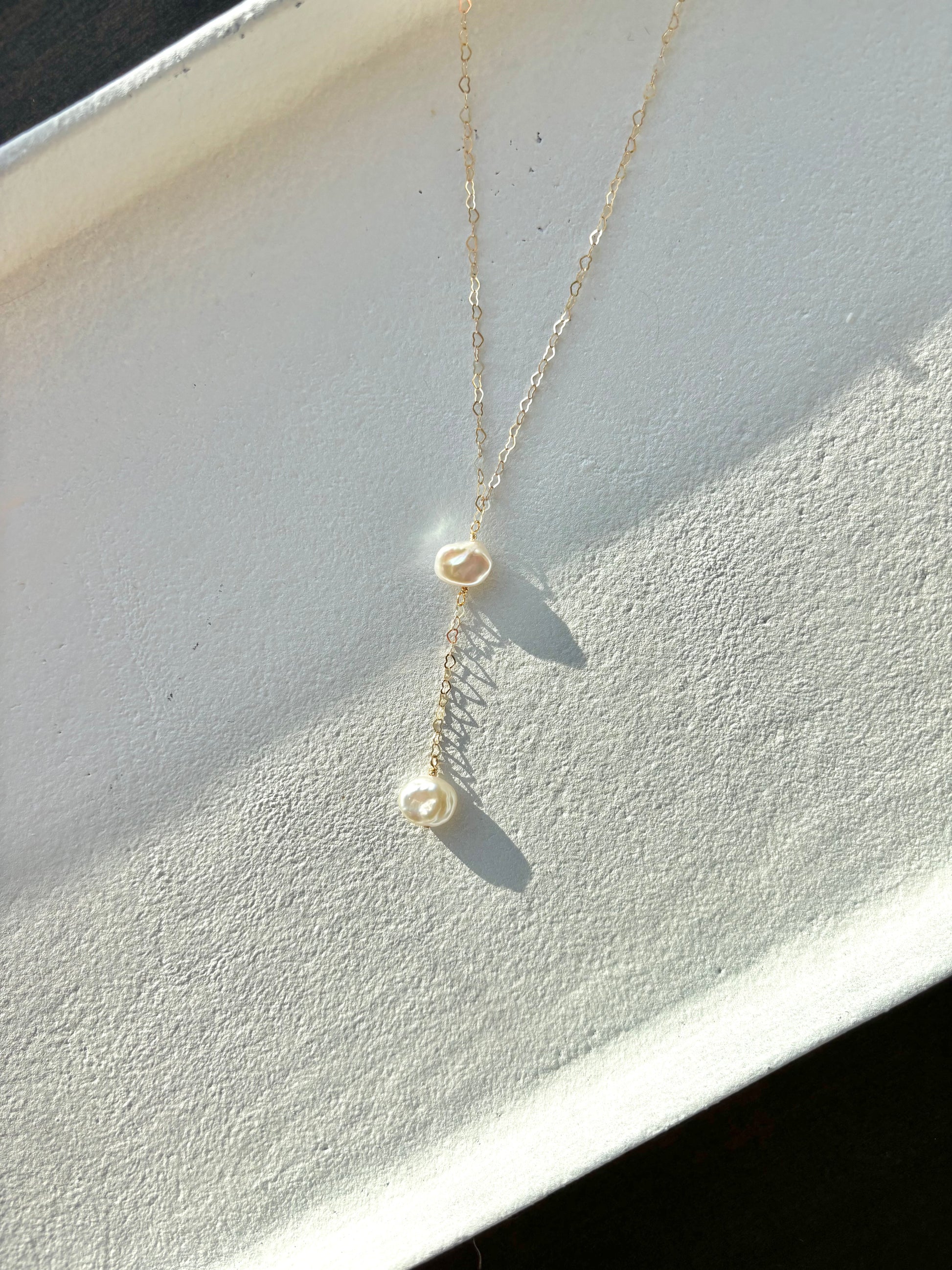 Charlotte Lariat Necklace
