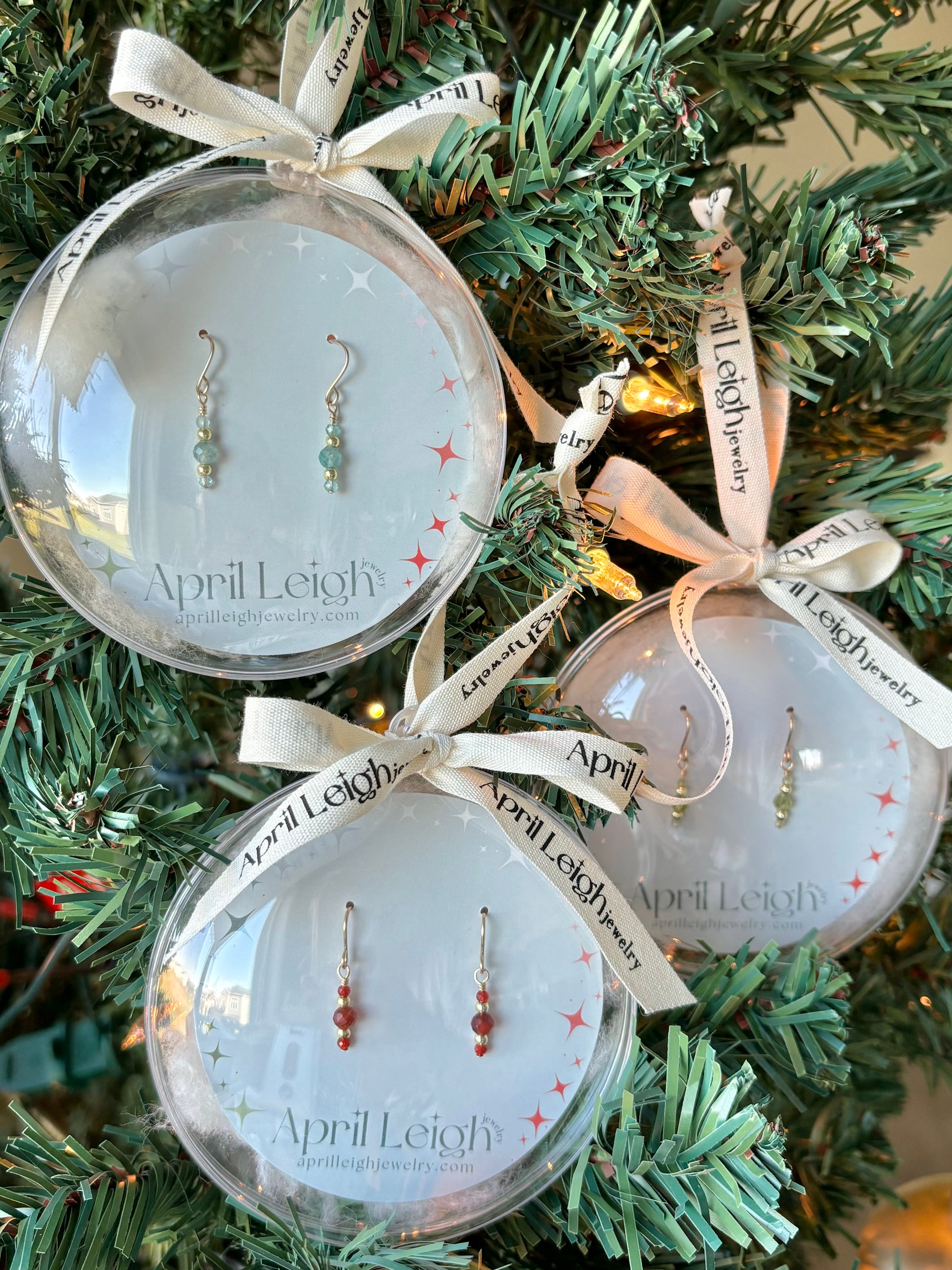 Stocking Stuffer Ornaments: Celeste Earrings