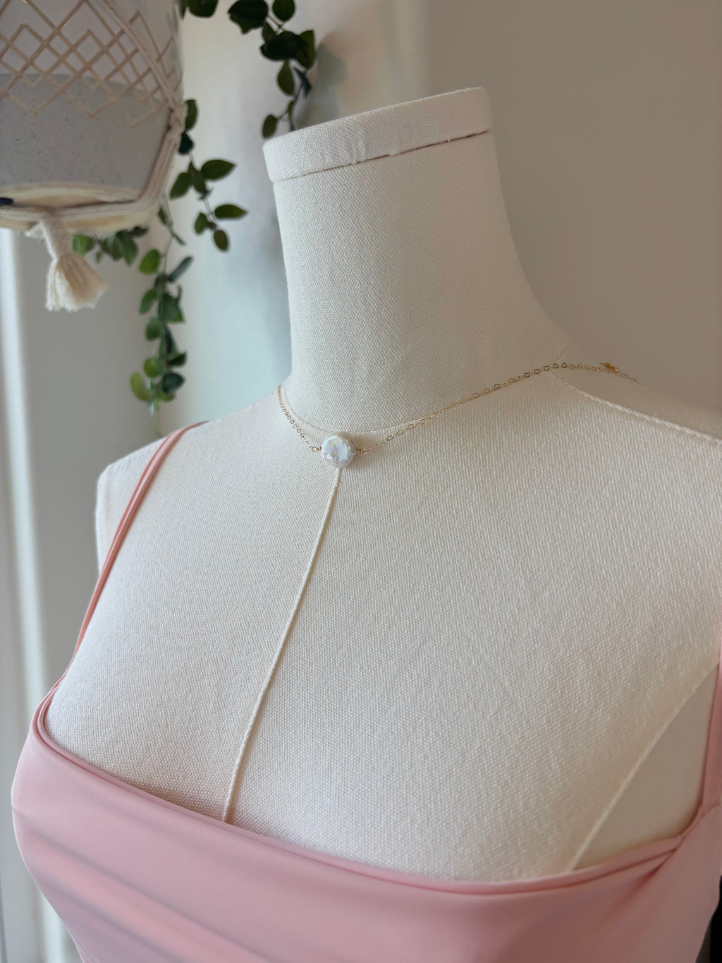Genevieve Back Necklace