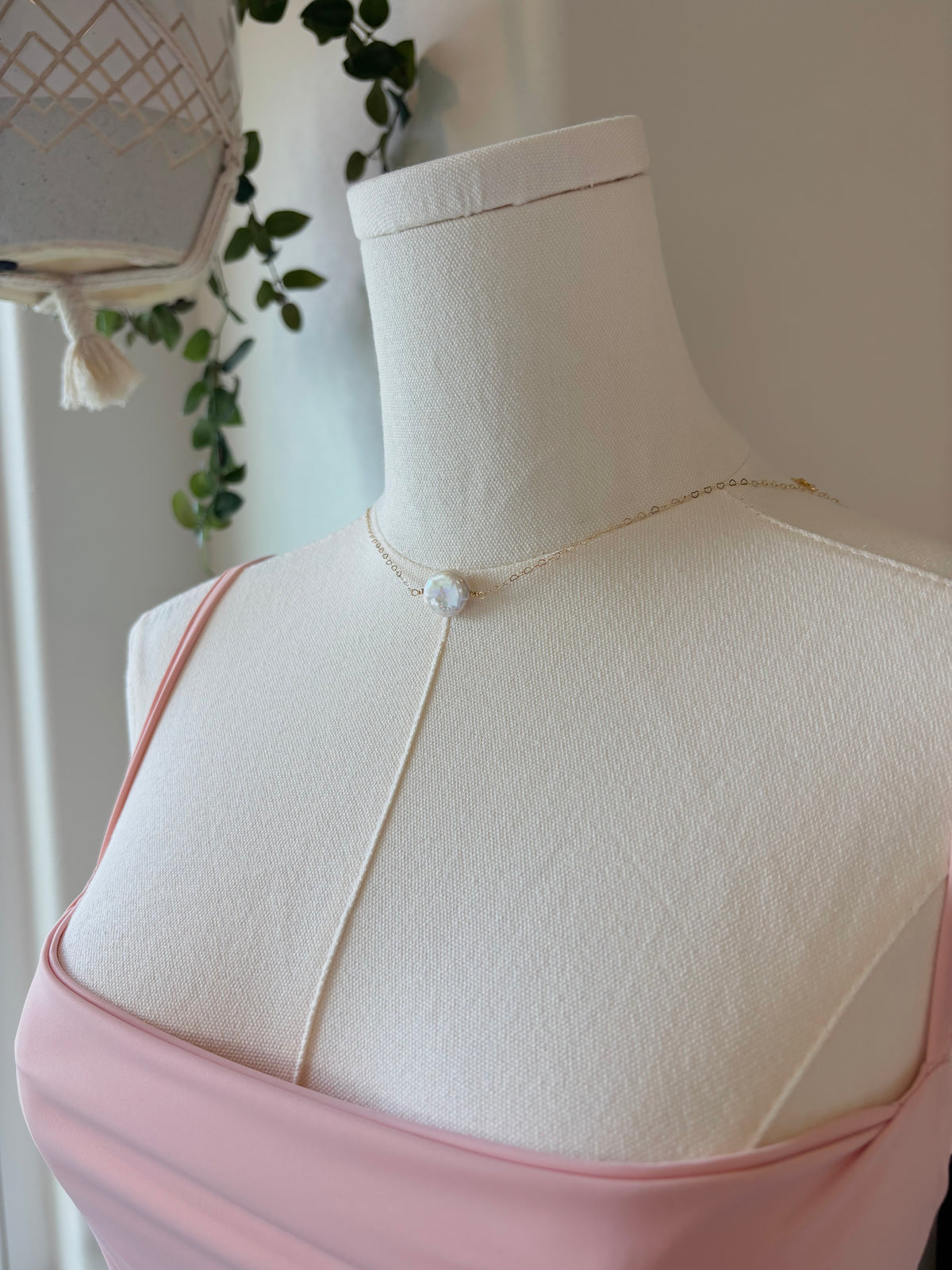 Genevieve Back Necklace