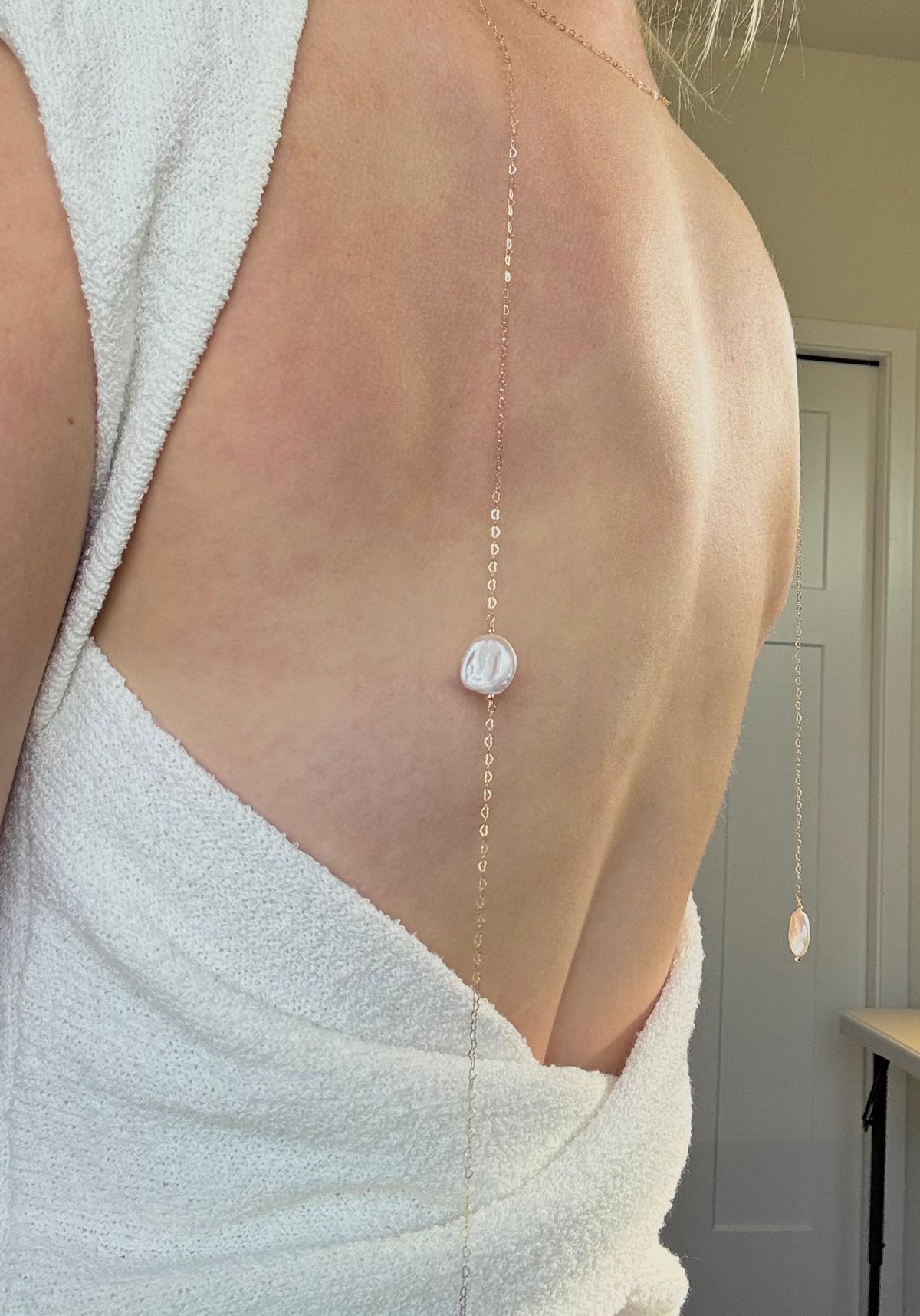Genevieve Back Necklace
