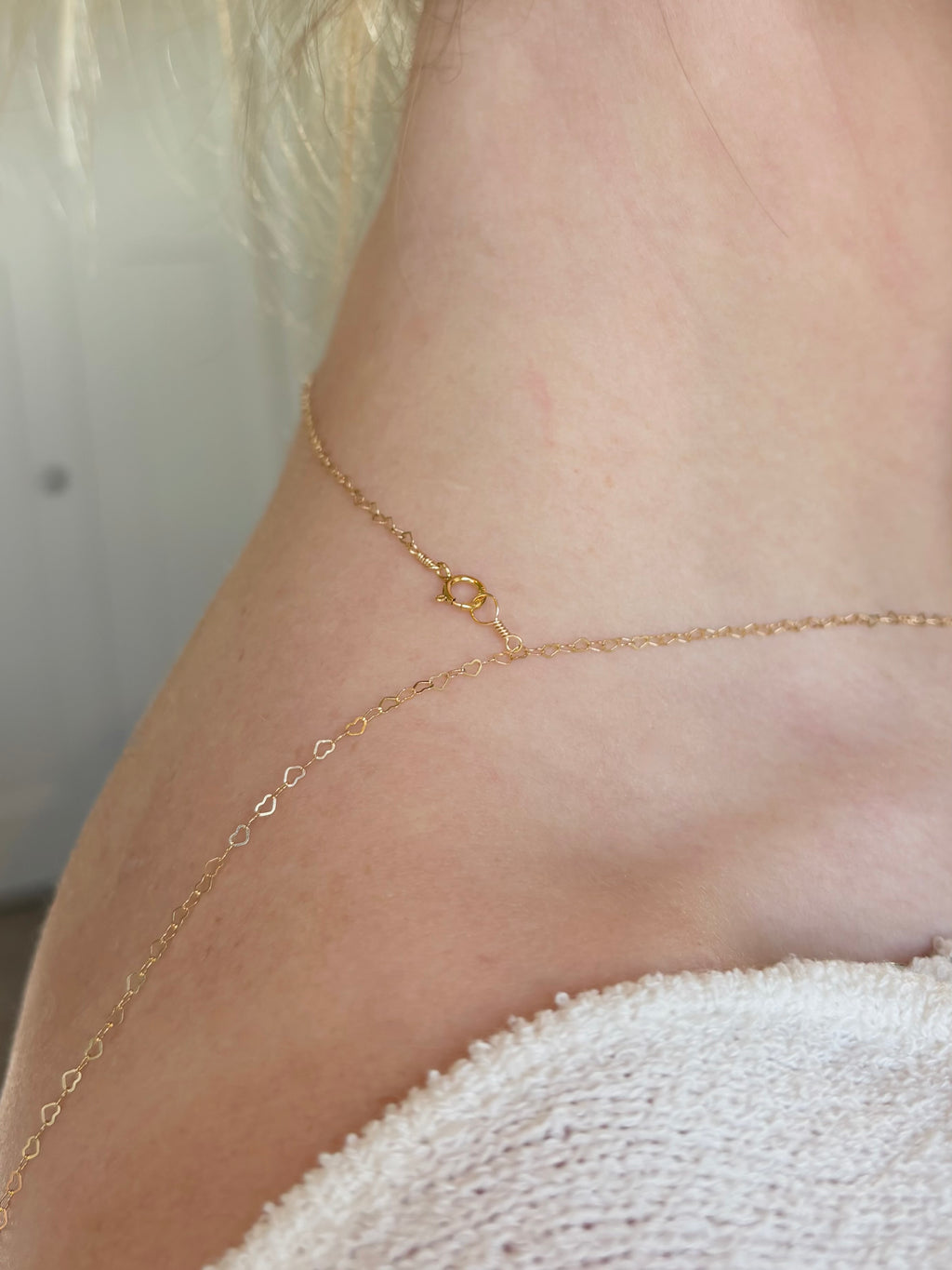 Genevieve Back Necklace