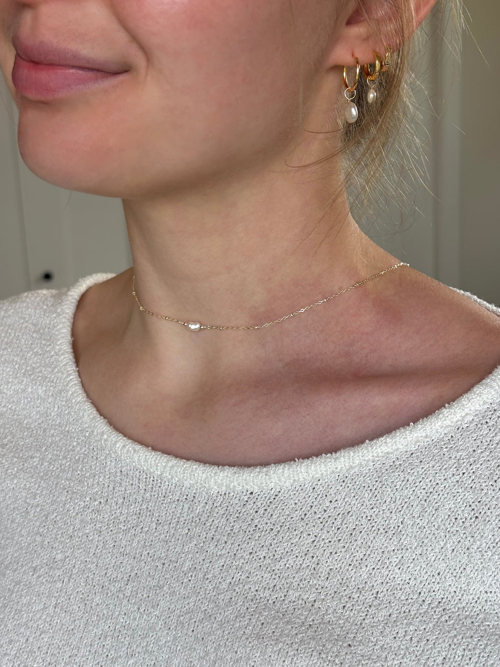 Noelle Back Necklace