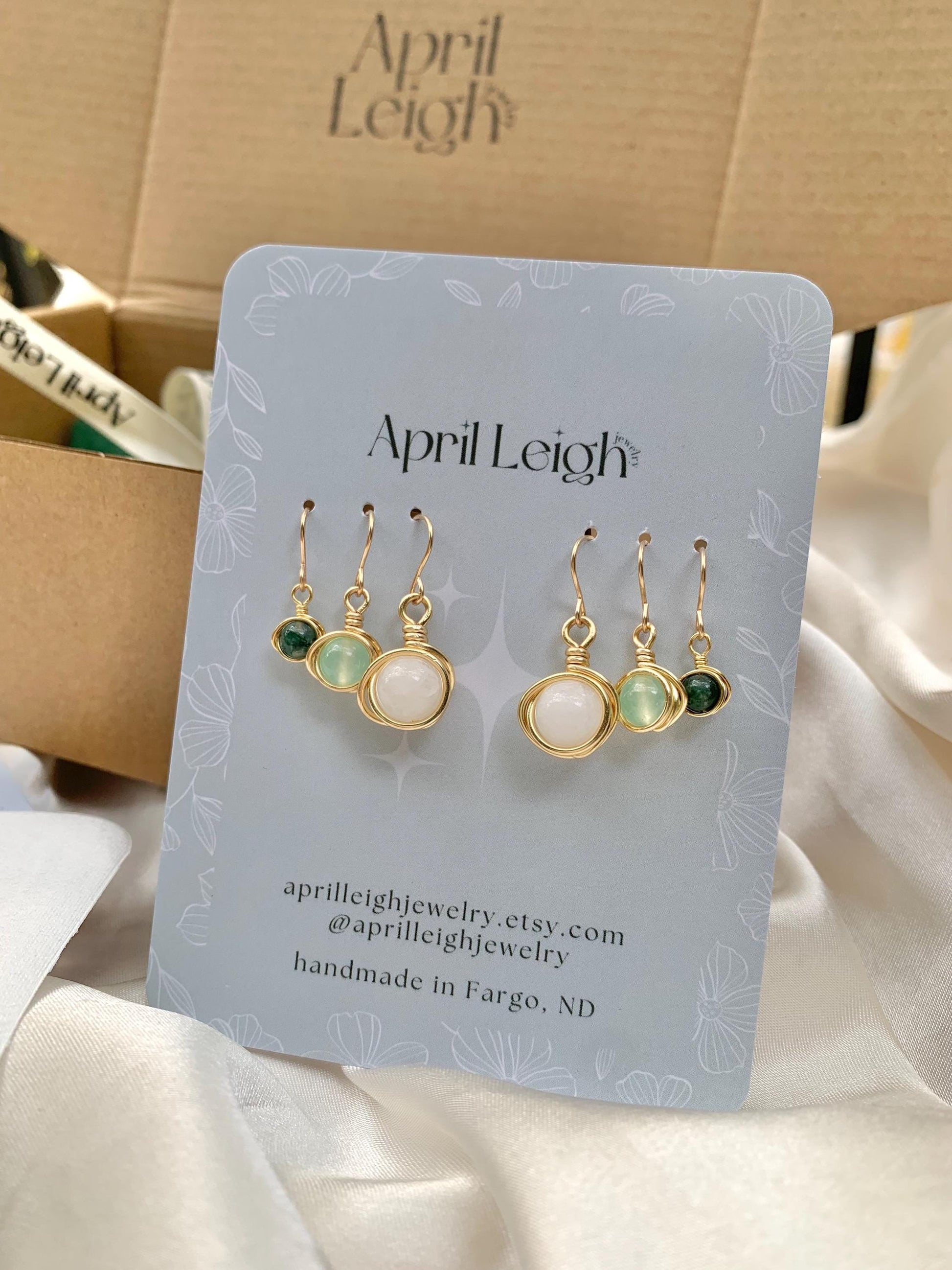 Custom April Earrings Set
